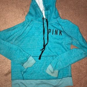 VS PINK blue hoodie